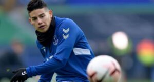 Se confirma a James en partido Everton vs Manchester United
