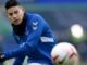 Se confirma a James en partido Everton vs Manchester United