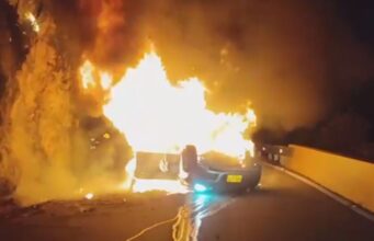 Accidente deja 2 muertos en la vía Bogota-Choachí