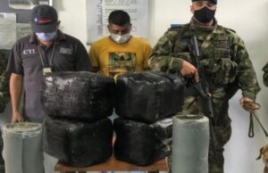 Incautan 40 kilos de marihuana en carretera de Cundinamarca