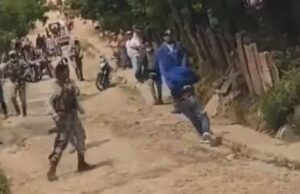 Video: en procedimiento de captura, Armada Nacional aparentemente le dispara a un agresor