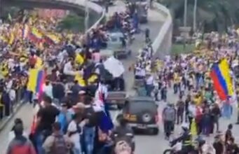 Los videos de las protestas de hoy 28 en Colombia de paro nacional paro-nacional-28-abril