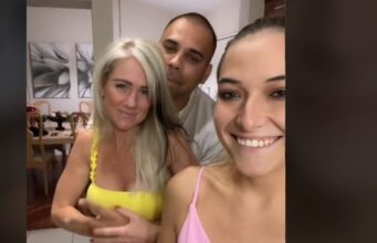 La tik toker quien afirma que comparte a su esposo con su mamá. Madi_Brooks